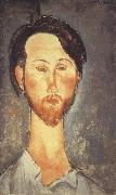 Amedeo Modigliani Leopold Zborowski (mk39) oil painting on canvas